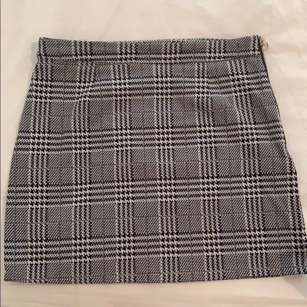 Plaid skirt